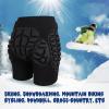 Q-FFL Skating Impact Pad, Tailbone Hip Butt Pad, Protective Padded Shorts for Inline Skating, Skateboarding, S-2XL Size (Size : 2XL) view 2