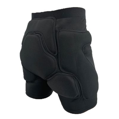 Q-FFL Breathable Protective Gear, Skating Impact Pad, Tailbone Hip 3D Protection Pads, Hip Protector Padded Short Pants for Adults (Size : Medium)