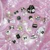 CUNUEN Lot of Bling Designer Decoration Charms, Luxury Fashion Trendy Rhinestone Jewelry Accessories for Women Girls view 2