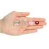 CUNUEN Lot of Bling Designer Decoration Charms, Luxury Fashion Trendy Rhinestone Jewelry Accessories for Women Girls view 3