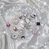 CUNUEN Lot of Bling Designer Decoration Charms, Luxury Fashion Trendy Rhinestone Jewelry Accessories for Women Girls view 4