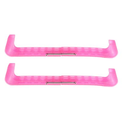 NC Universal Youth Adults Adjustable Ice Skate Blade Guard Transparent Protector Cover Skating Accessories Equipmentwith Strap