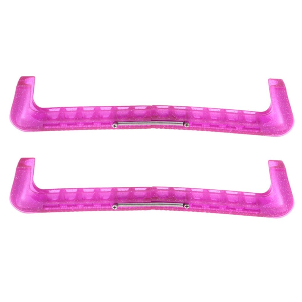 NC 2pcs Soft Plastic Ice Hockey Figure Skate Blade Guard Cover Protective Non-Slip Prevent Skate Shoes Protector Ice Skate Guards
