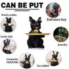 French Bulldog Gifts Statue Tray Organizer for Keys, Candy, Jewelry, Earrings, Entrance Piggy Bank - Modern Decor Resin French Bulldog Decor Entryway Table, Coffee Table, Office Desk, Home Decor view 4