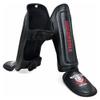 Invincible Fight Gear Shin-n-Step for Muay Thai, MMA, Martial Arts Protective Training Equipment for Sparring or Training Padded and Adjustable.Unisex, Large view 2