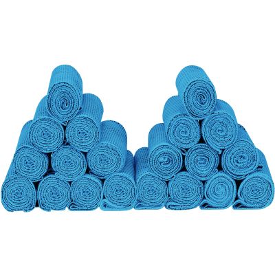 Tagefa Cooling Towel 20 Pack (40"x12") Ice Towels, 160GSM Soft Breathable, Super Absorbent, Quick Cold Towel, for Bowling, Yoga, Travel, Camping, Golf, Football, Hiking, Outdoor Work
