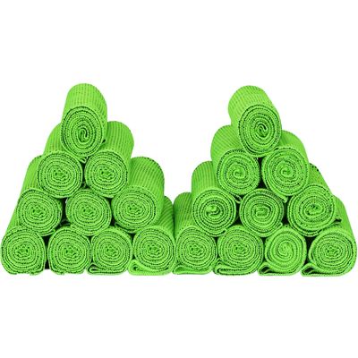 Tagefa Cooling Towel 20 Pack (40"x12") Ice Towels, 160GSM Soft Breathable, Super Absorbent, Quick Cold Towel, for Bowling, Yoga, Travel, Camping, Golf, Football, Hiking, Outdoor Work
