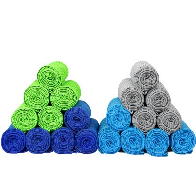 Tagefa Cooling Towel 20 Pack (40"x12") Ice Towels, 160GSM Soft Breathable, Super Absorbent, Quick Cold Towel, for Bowling, Yoga, Travel, Camping, Golf, Football, Hiking, Outdoor Work