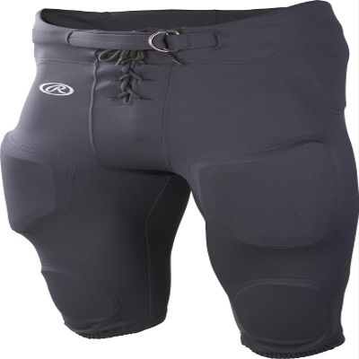 Rawlings | Boy's Lightweight Football Pants | Integrated Pads | Grey | Large