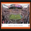 2022 Super Bowl - LA Rams vs Cincinnati Bengals - 42x15.5-inch Single Mat, Select Framed Picture by Blakeway Panoramas view 1