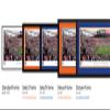 2022 Super Bowl - LA Rams vs Cincinnati Bengals - 42x15.5-inch Single Mat, Select Framed Picture by Blakeway Panoramas view 2