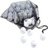 Clean Green Golf Balls Recycled & Used for Callaway Chromesoft 48 Ball Mix - Good Condition Graded Ball - Includes GolfBalls and Mesh Carrying Bag (48) view 3
