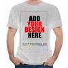 Custom t Shirts Personalized Tshirts, Make Your Own t Shirt, Customized t-Shirts, Add Your Design/Image/Photo/Text for Men & Women Gray view 1