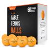 PRO-SPIN Ping Pong Balls - Orange 3-Star Training Table Tennis Balls (Pack of 60) | High-Performance 40+ ABS Training Balls | Ultimate Durability for Indoor/Outdoor Ping Pong Tables view 1
