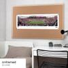 2022 Super Bowl - LA Rams vs Cincinnati Bengals - Unframed 40 x 13.5 Poster by Blakeway Panoramas view 2