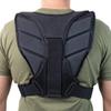 Unequal Lacrosse CC Player Shoulder Pads Back Pad view 2