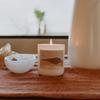 Roaming Travelers Joshua Tree Scented Candle - Bonfire, White view 2