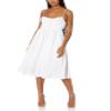 ASTR the label womens Astr Women's Ferreira Dress, White, Medium US view 1
