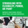 GolfForever Swing Trainer  Golf Training & Fitness System for Strength, Flexibility & Swing Power  Includes 30-Day Membership & Training Bar for Golf-Specific Workouts view 2