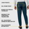 Carhartt Men's Micro Ripstop Cargo Jogger Pant, Navy, Small Tall view 4