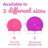 Limmys Premium Swim Cap for Women with Long Hair  Soft Silicone Swimming Cap for Women  Comfortable, Extra Room Fit, Chlorine Resistant & Hypoallergenic  Trusted by Swimmers Worldwide view 3