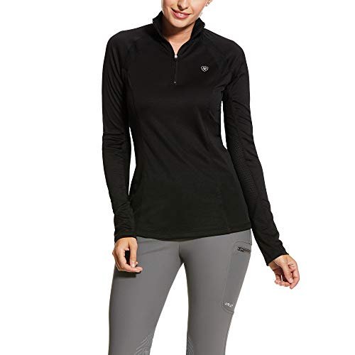 ARIAT Women's Sunstopper 2.0 1/4 Zip Top (X-Large, Team)