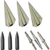 Bear Archery RazorHead VWS Double Bevel Kit BT175DB view 1