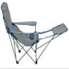 ALPS Mountaineering Escape Lounge Camping Chairs for Adults with Footrest and Adjustable Armrests, Sturdy Steel Frame, Compact Foldable Design, and Carry Bag, Gray/Blue - New view 4