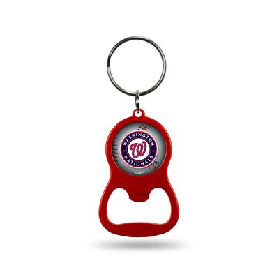 Pro Specialties Group Washington Nationals Keychain Keychain Bottle Opener Metal