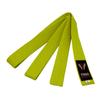 TMA Martial Arts Karate Taekwondo Solid Color 1.75'' Wide Double Wrap Student Rank Belt for Kids and Adult (Yellow, 5) view 1