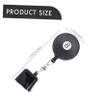 BESPORTBLE Portable Rubber Pool Cue Chalk Holder Durable Billiards Accessory for Chalk Protection and Compact Design for Pool Table Enthusiasts Black view 4