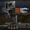 BESTSIGHT Night Vision Scope,DIY Night Vision(Day and Night),Quick Installation Barrle,5" Display Screen with 5w 850nm Infrared Illuminator,View 200m in Night,for 38-44mm Eyepiece Scope (TMNV09) view 4