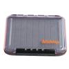 Large Fly Box for Fly Fishing Flies, Double Sided Waterproof Fishing Tackle Storage Boat Foam Fly Fishing Box (Grey Foam Insert, Only Box) view 1