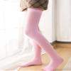Lastclream Women Costume Thigh High Silk Stockings for Girls Over Knee Socks Cosplay Knee High Hosiery (Pink) view 3