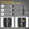 CVLIFE Scope 6-24x50 AOE Red and Green Illuminated Gun Scope Optics with 20mm Mount view 2