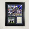 Los Angeles Rams | 2021 Champions | 12"x15" Framed Photo Collage (Mosaic) view 1