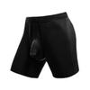 Tons 3D Modal Man Breathable Underwear with Penis Pouch Boxers Avoid Leg Friction Sport, Fashion Gay Briefs, Plus Size Lingerie (black,XXL) view 1