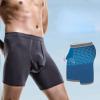 Tons 3D Modal Man Breathable Underwear with Penis Pouch Boxers Avoid Leg Friction Sport, Fashion Gay Briefs, Plus Size Lingerie (black,XXL) view 3