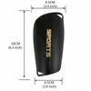 Soccer Shin Guards Kids Youth Over Knee Sleeves Shin Pads and Soccer Socks for 3-13 Years Old Boys and Girls for Football Games EVA Cushion Leg Carf Protection Reduce Shocks and Injuries 2 Pairs Black view 2