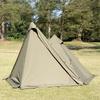 BUNDOK BDK-75TC Solo Teepee for 1 TC Front Wall 1 Person Camping & Hiking Khaki BD-76KA view 3