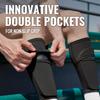 Soccer Shin Guards for Kids incl. Sleeves with Optimized Insert Pocket - Protective Soccer Equipment for Boys Girls Children (Black S) view 2