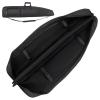 HUNTSEN Soft Case 38" 42" 46" 52" Bag with Padded Handle - Adjustable Sling Dual Lockable Zippers, Multiple Pouches Outdoor Accessory Bags (Black, 52") view 1