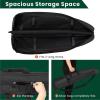 HUNTSEN Soft Case 38" 42" 46" 52" Bag with Padded Handle - Adjustable Sling Dual Lockable Zippers, Multiple Pouches Outdoor Accessory Bags (Black, 52") view 3