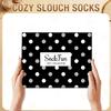 sockfun Slouch Socks for Women - White Slouchy Socks with Scrunch Effect - Perfect 80s/90s Style Gifts view 4