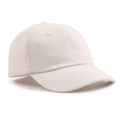 Plain Toddler Baseball Hat Unisex Cotton Kids Trucker Hat Adjustable Baby Boys Sun Caps Girls Baseball Cap 1-5Y (48cm(9-24M), Beige)