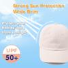 Plain Toddler Baseball Hat Unisex Cotton Kids Trucker Hat Adjustable Baby Boys Sun Caps Girls Baseball Cap 1-5Y (48cm(9-24M), Beige) view 2