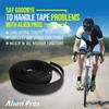 ALIEN PROS (Set of 6 Black & Red Bike Handlebar Tape EVA - Wrap Your Bike for an Awesome Comfortable Ride view 3