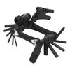 LEZYNE RAP II Bicycle Multi-Tool, Anti-Corrosion CRV Bits, Hex, Torx, Ergonomic Side Plates, High Performance Compact Bike Tool (20 Tubeless) view 2