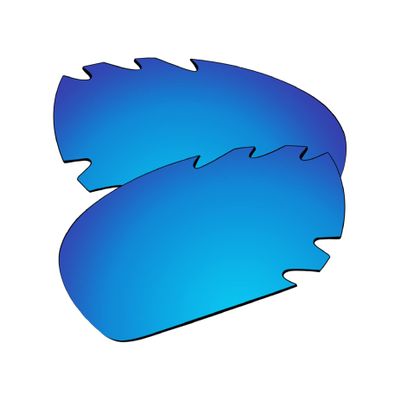 EZReplace Lenses Replacement for Oakley Jawbone Vented Sunglasses (Polarized Lenses) - Fits Oakley Jawbone Vented Frame (Ice Blue)