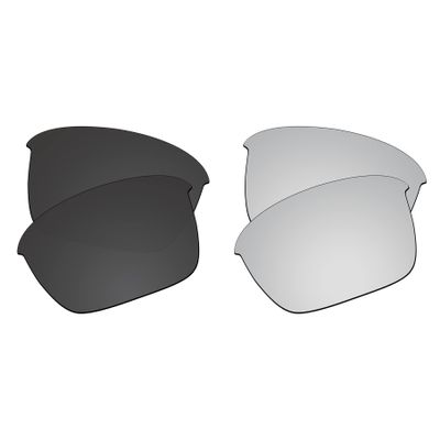 EZReplace Lenses Replacement for Oakley Thinlink OO9316 Sunglasses (Polarized Lenses) - Fits Oakley Thinlink Frame (Carbon Black+Metal Silver)